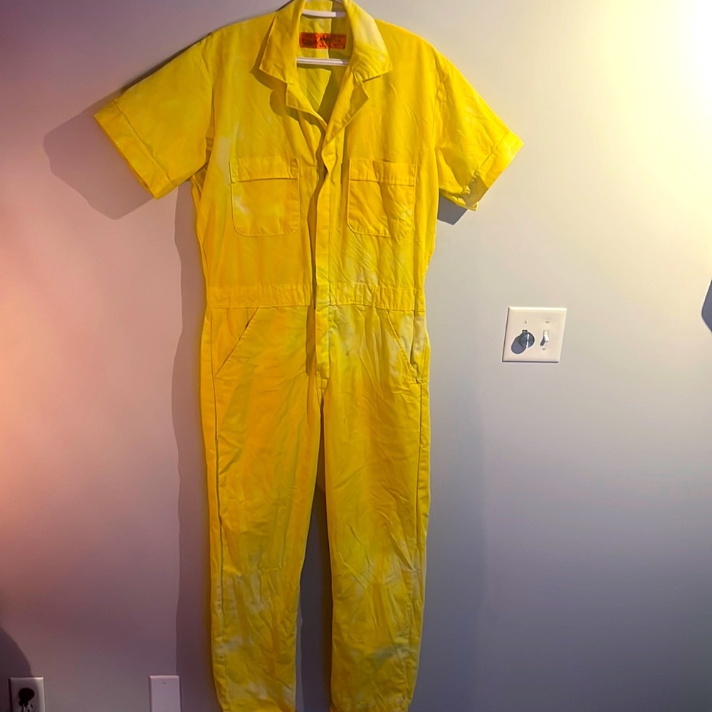 Yellow Tie-Dye jumpsuit